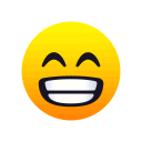 a_face_beaming_smiling_eyes