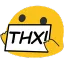 Thx Blob Discord Emoji