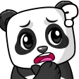 Panda Confused Discord Emoji