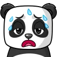 Panda Tired Discord Emoji