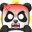 Panda Mad Discord Emoji