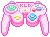 Pink Gamer Discord Emoji