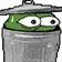 PepeTrash Discord emoji