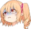 Anime Scared Discord Emoji