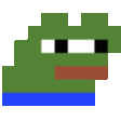 PepePoofLeave Discord Emoji