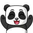Panda Yay Discord Emoji