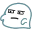 7_BlobGhostStare Discord Emoji