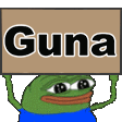PeepoGuna Discord emoji