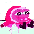 pinkSnowing