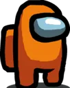 Orange Sus Discord Emoji