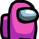 Pink Sus Discord Emoji