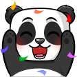 panda_celebrate Discord emoji