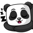 Panda Sleep panda_sleep Discord Emoji