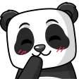 Panda Giggle Discord Emoji