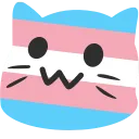 Trans Cat TransCat Discord Emoji