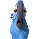 CunfusedBlu Discord emoji