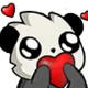 WhitePandaLove Discord Emoji