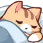 catsleep Discord emoji