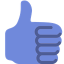 blurple_thumbsup1 Discord emoji