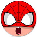 SL_Spideyface_shock Discord emoji