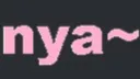 Nya nya Discord Emoji