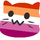 lesbianCat Discord Emoji