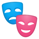 performingartsemojibygoogle Discord emoji
