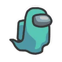 cyan_ghost Discord Emoji