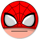 SL_Spideyface_Straight Discord emoji