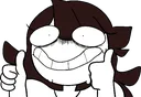 JaidenNervousThumbsup