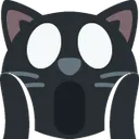 black_scream_cat