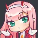 Zero Two Idk Discord Emoji