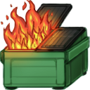 dumpsterfire Discord emoji