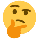 ThinkingWeeb Discord Emoji