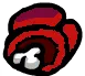 crewmate_dead_red1 Discord Emoji