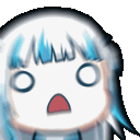 Gura Scared Discord Emoji