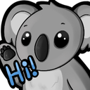 WL_Koala_Hi Discord emoji