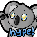 WL_Koala_Hype Discord emoji