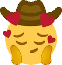 cowboyLoveHeartsBlushUwu