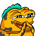 KoiPepeLaugh Discord Emoji