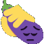 EggplantHandsad Discord Emoji
