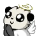 Angel Panda Discord Emoji