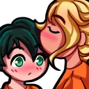 percabethforeheadkiss