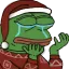 FestivePepe Discord Emoji