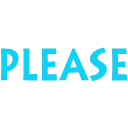 please