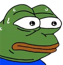 Pepe Scared PepeScared Discord Emoji