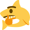thinking_shark Discord emoji