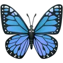 Bluebutterfly BlueButterfly Discord Emoji