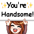 Handsome_Emoji Discord emoji