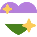 pride_heart_genderqueer Discord Emoji